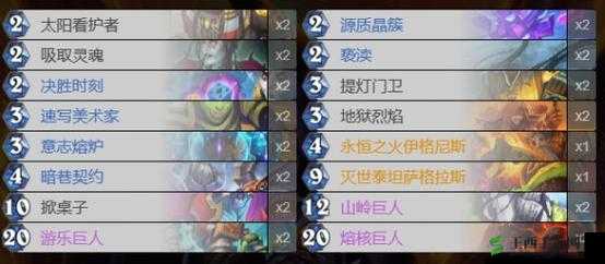 炉石传说,狗哥奥术巨人奴隶战卡组深度揭秘