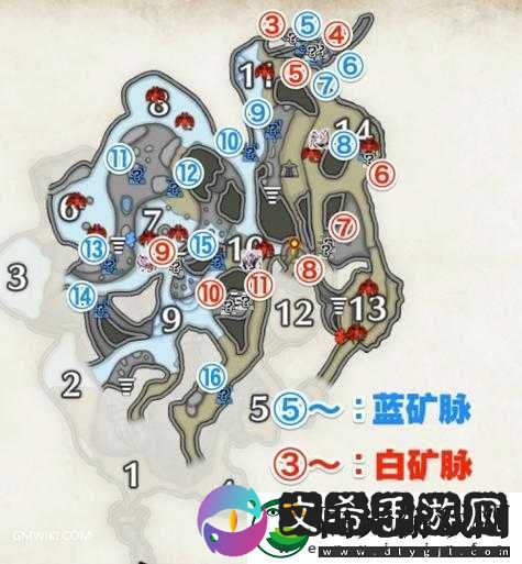 地下迷城：迷你世界矿石分布图——探寻珍稀矿石宝藏-掌握资源坐标位置！