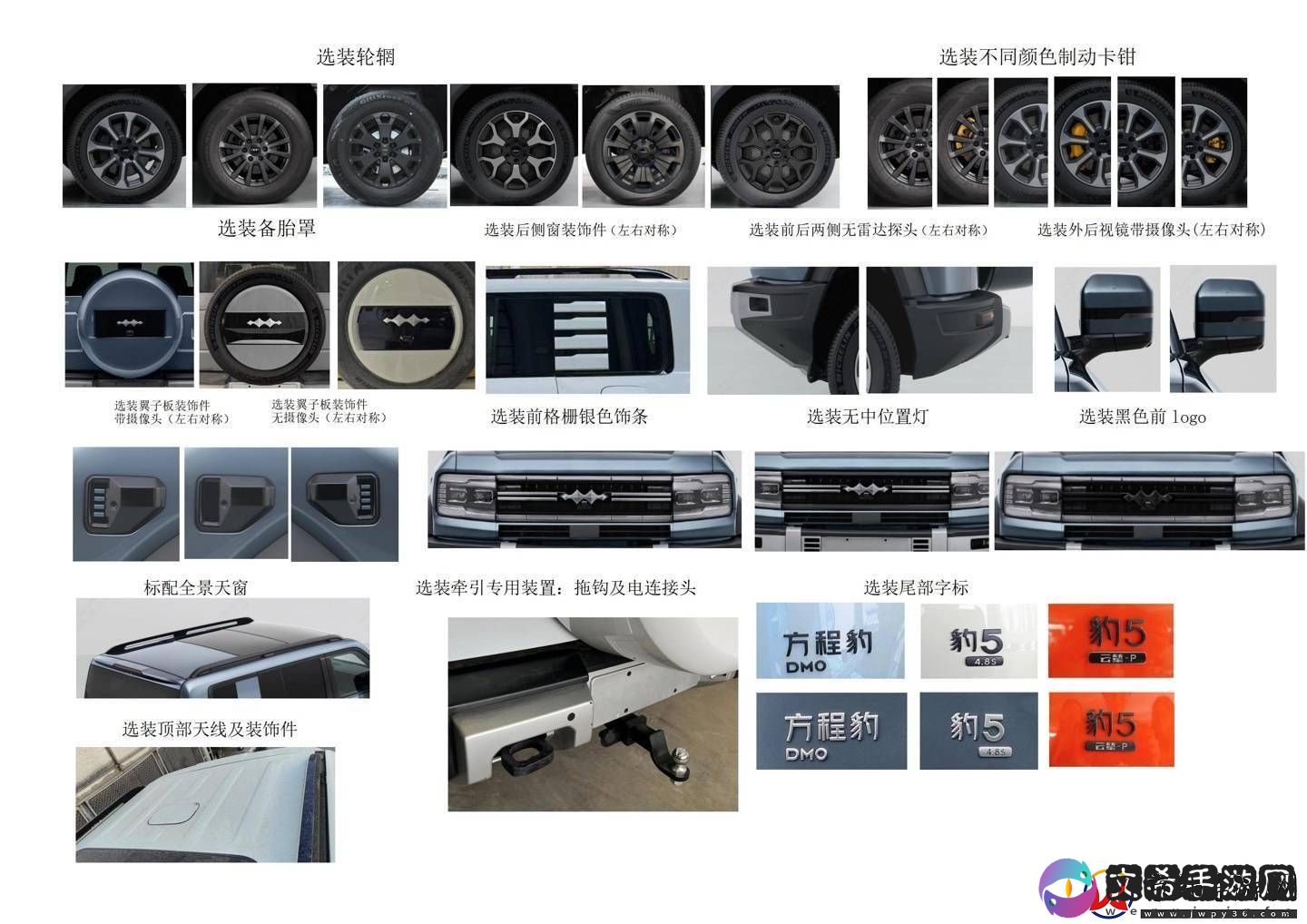 比亚迪方程豹豹5智驾版曝光