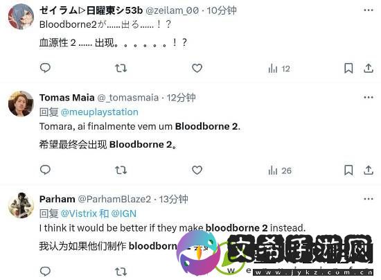 玩家疯狂期待血源2