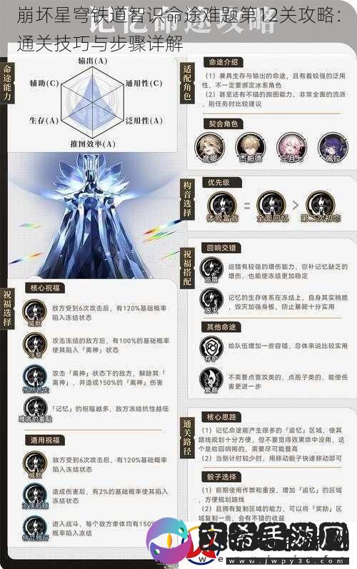 崩坏星穹铁道智识命途难题第12关攻略：通关技巧与步骤详解
