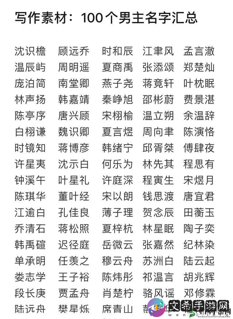 今日新鲜事取名大全之热门取名汇总