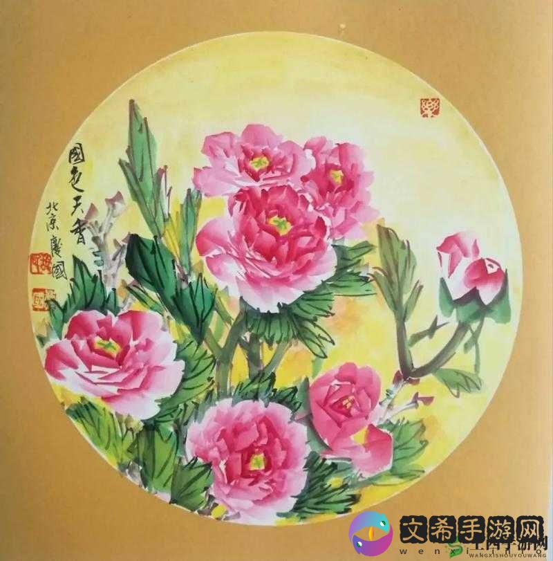 亭亭玉立荷花:国色天香牡丹 共展风华