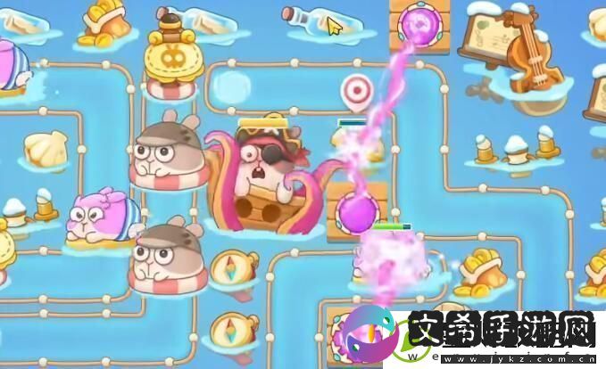 保卫萝卜4暖暖汤泉第4关怎么过暖暖汤泉第4关攻略