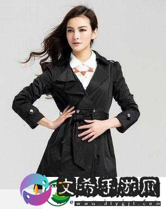 秋水伊人2022黑色毛呢外套