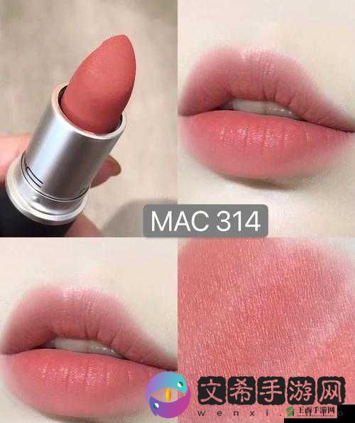 MAC 水蜜桃色 314:魅力唇色之选