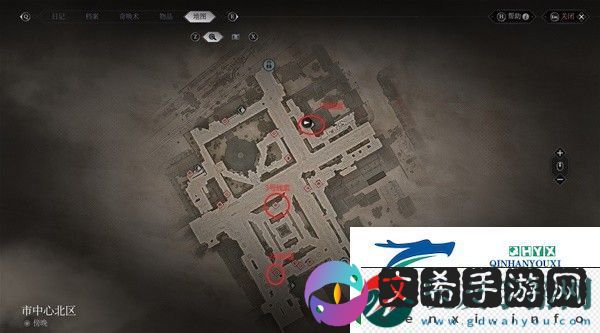 奇唤士市中心北区全地标收集攻略