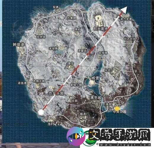 和平精英雪地图
