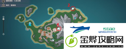 原神佩特莉可镇宝藏在什么位置