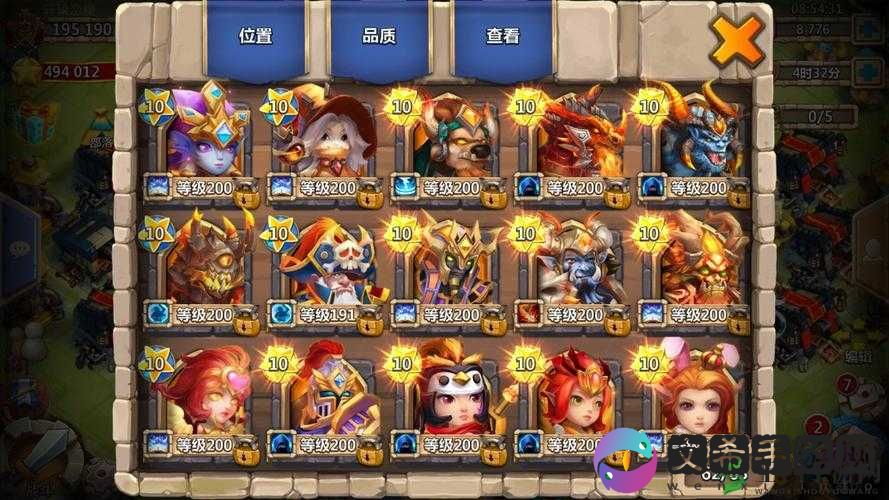 《城堡争霸》英雄疾行之疾如风:全面解析天赋能力详细数据