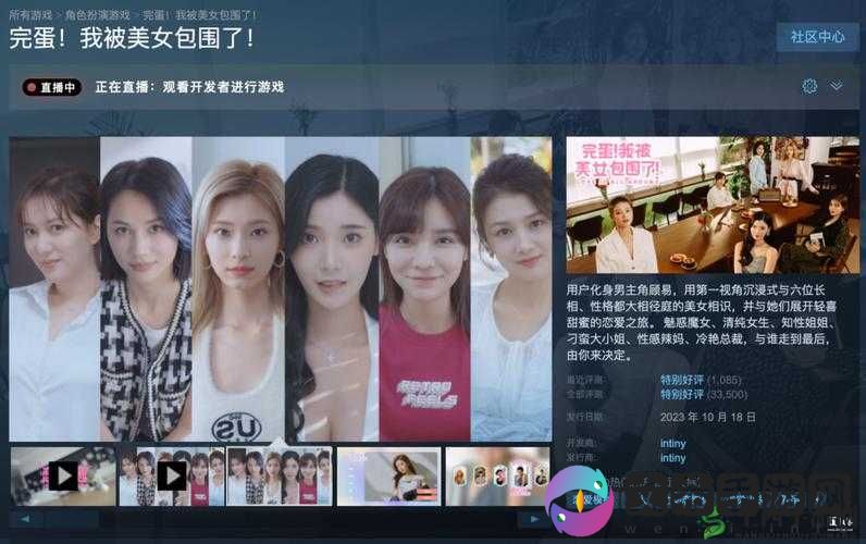 《完蛋美女环绕:神秘公司打造的梦幻游戏之旅》