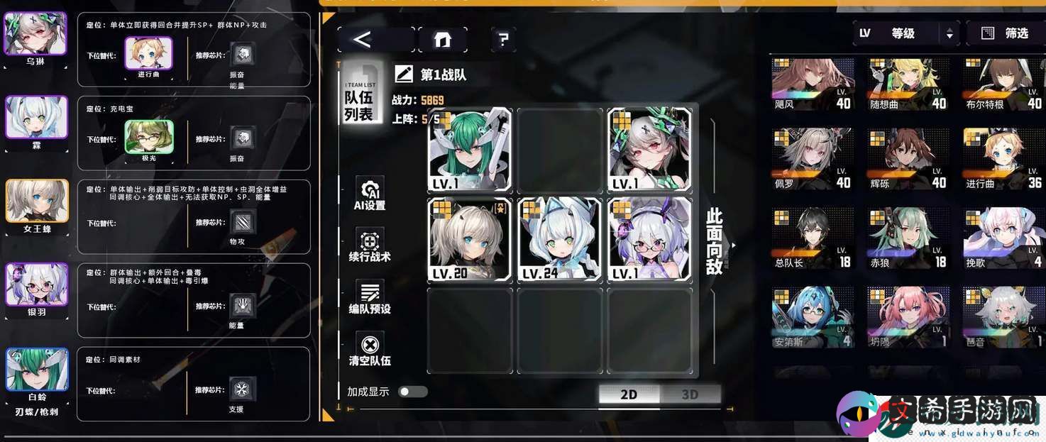 交错战线新手玩家玩什么阵容好