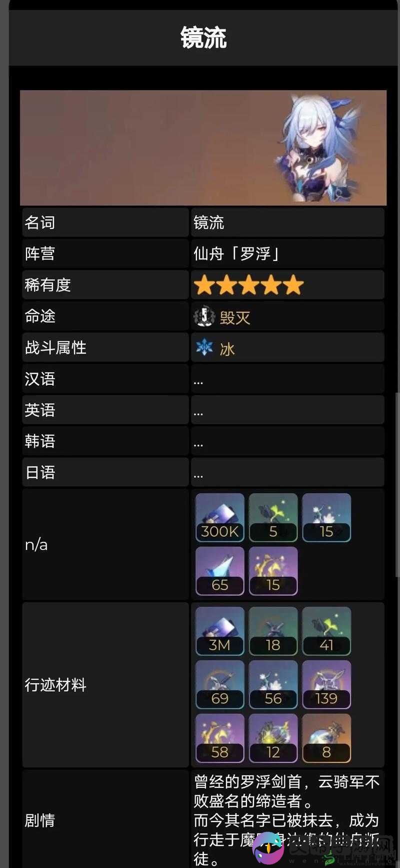 《崩坏:星穹铁道》技能天赋与星魂消耗材料全览