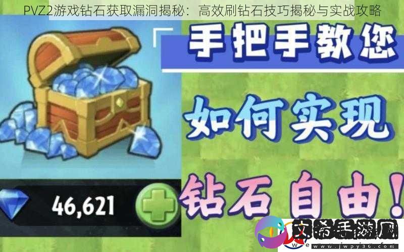 PVZ2游戏钻石获取漏洞揭秘