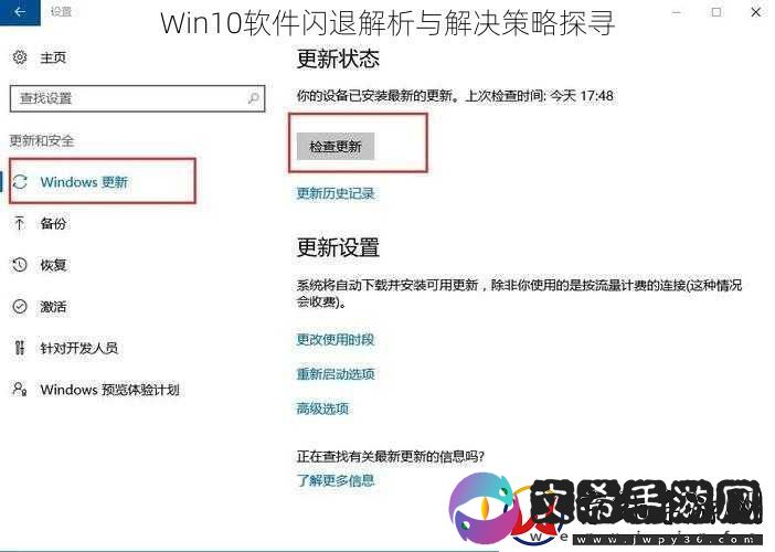 Win10软件闪退解析与解决策略探寻