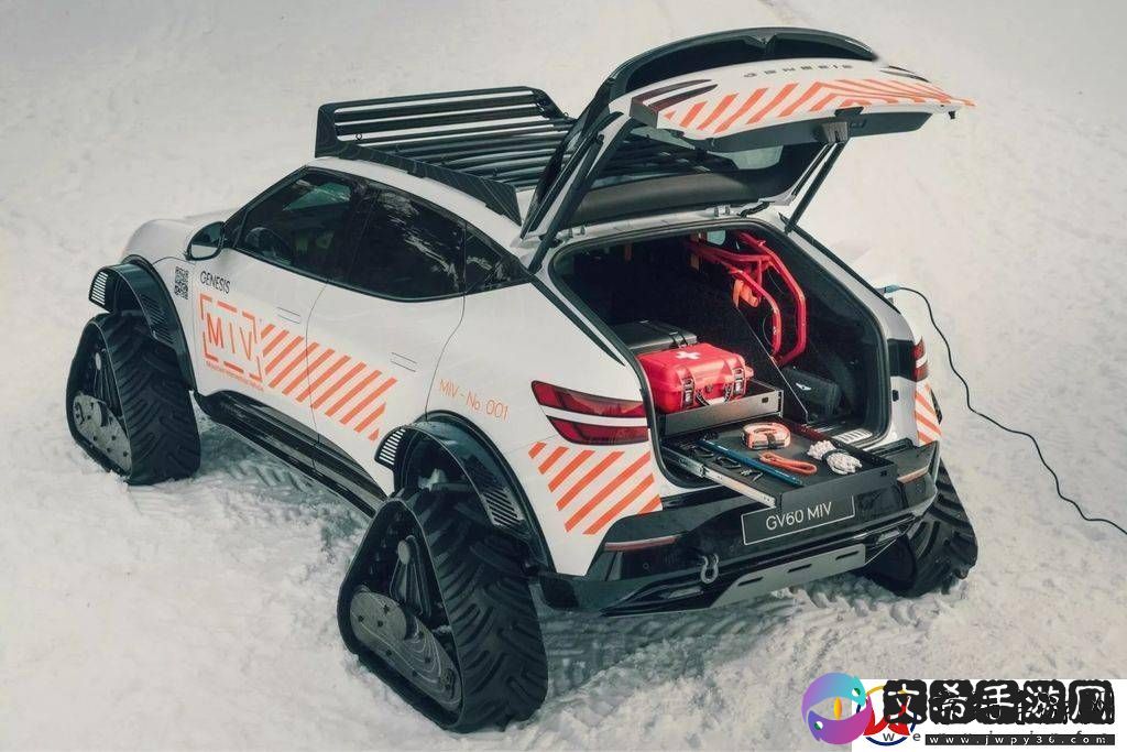 捷尼赛思GV60雪地救援概念车亮相