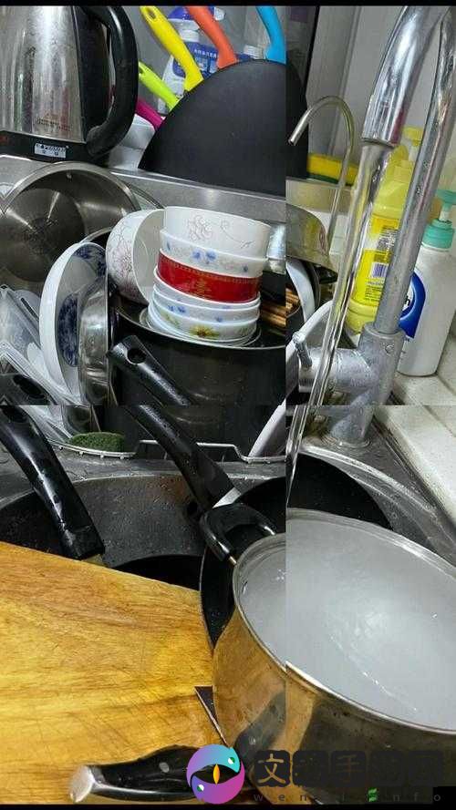 厨房一次又一次的索要刷碗总：这活真累人