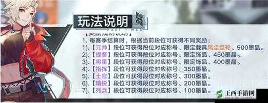 幻塔PVP段位等级介绍:从入门到大师